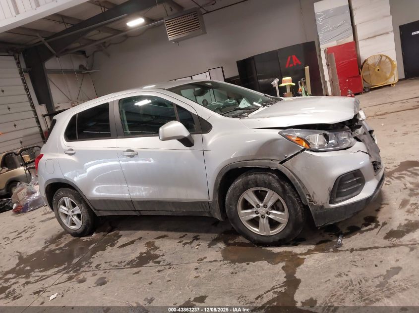 2019 Chevrolet Trax Ls VIN: 3GNCJKSBXKL394995 Lot: 43863237