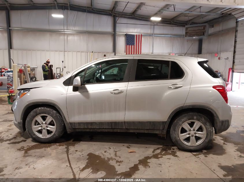 2019 Chevrolet Trax Ls VIN: 3GNCJKSBXKL394995 Lot: 43863237