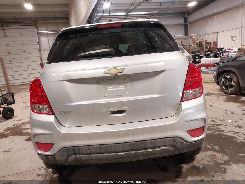 2019 Chevrolet Trax Ls VIN: 3GNCJKSBXKL394995 Lot: 43863237