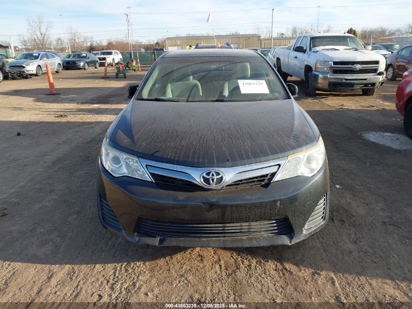 2013 Toyota Camry Le VIN: 4T4BF1FKXDR318780 Lot: 43863239