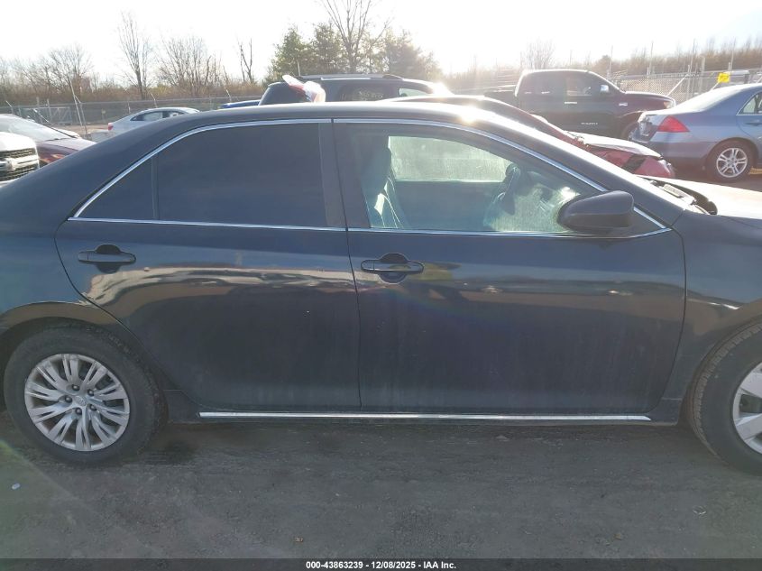 2013 Toyota Camry Le VIN: 4T4BF1FKXDR318780 Lot: 43863239