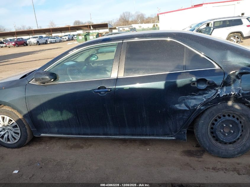 2013 Toyota Camry Le VIN: 4T4BF1FKXDR318780 Lot: 43863239