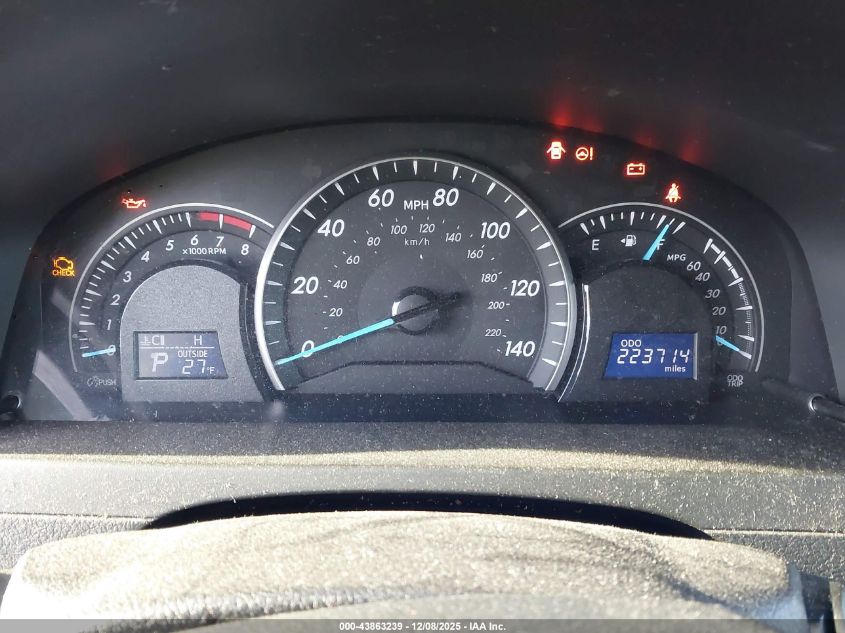 2013 Toyota Camry Le VIN: 4T4BF1FKXDR318780 Lot: 43863239