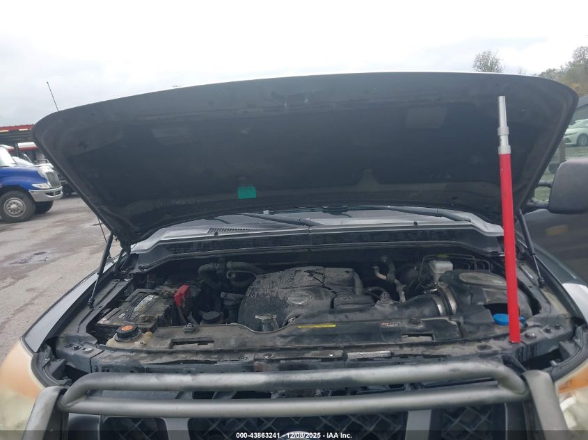 2012 Nissan Titan Pro-4X VIN: 1N6BA0EC5CN330374 Lot: 43863241