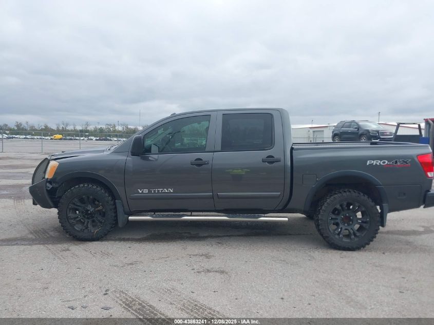 2012 Nissan Titan Pro-4X VIN: 1N6BA0EC5CN330374 Lot: 43863241