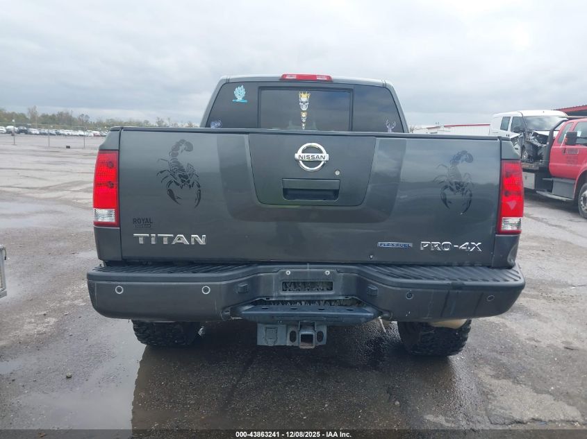 2012 Nissan Titan Pro-4X VIN: 1N6BA0EC5CN330374 Lot: 43863241