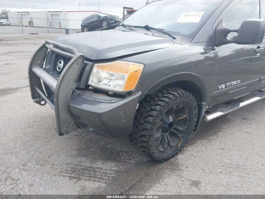 2012 Nissan Titan Pro-4X VIN: 1N6BA0EC5CN330374 Lot: 43863241