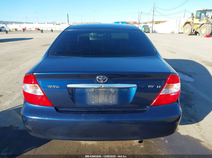 2004 Toyota Camry Le VIN: 4T1BE32K34U359699 Lot: 43863245