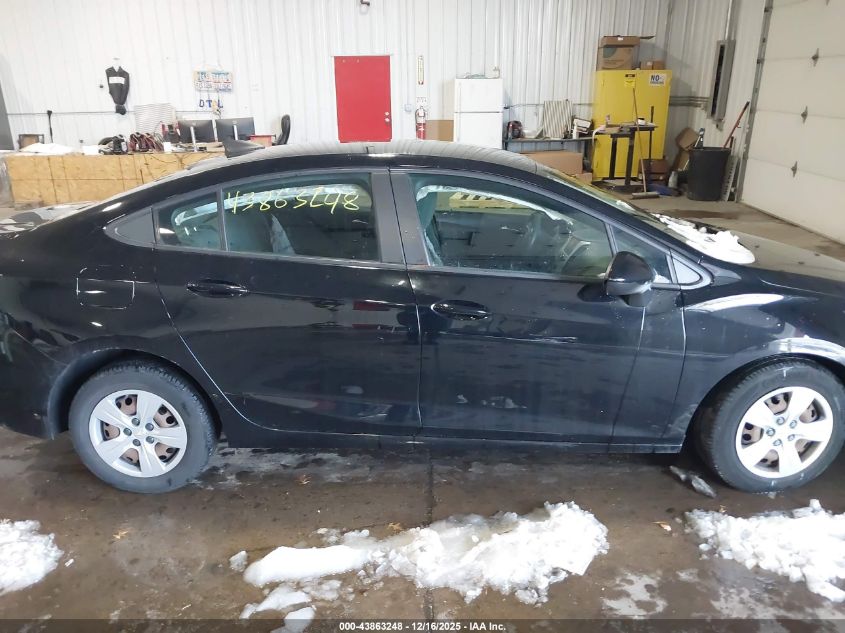 2017 Chevrolet Cruze Ls Auto VIN: 1G1BC5SM2H7219292 Lot: 43863248