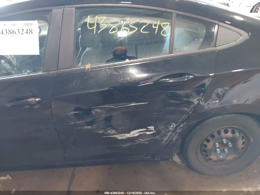 2017 Chevrolet Cruze Ls Auto VIN: 1G1BC5SM2H7219292 Lot: 43863248