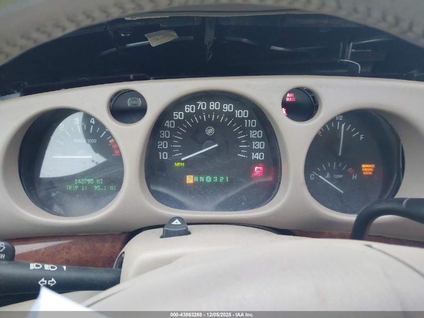 2002 Buick Lesabre Limited VIN: 1G4HR54K72U220602 Lot: 43863268