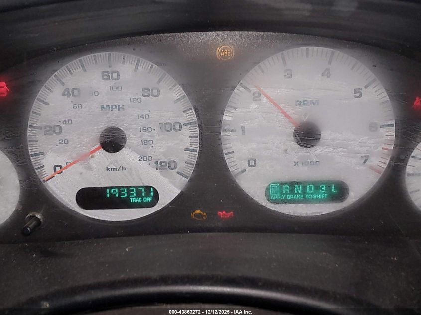 2004 Dodge Grand Caravan Sxt VIN: 2D4GP44LX4R543196 Lot: 43863272