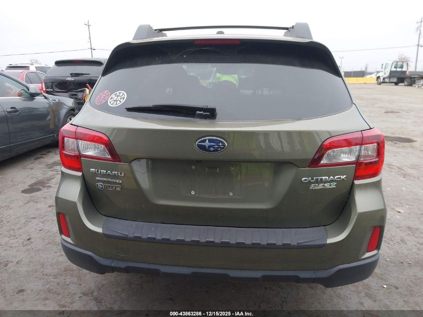 2015 Subaru Outback 2.5I Limited VIN: 4S4BSANC2F3362488 Lot: 43863286