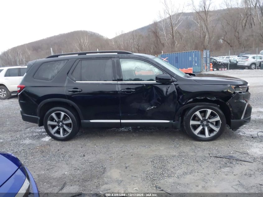 2023 Honda Pilot Awd Touring VIN: 5FNYG1H74PB053642 Lot: 43863289