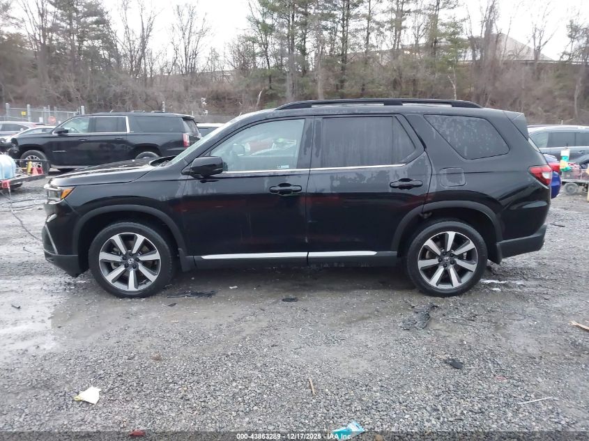 2023 Honda Pilot Awd Touring VIN: 5FNYG1H74PB053642 Lot: 43863289