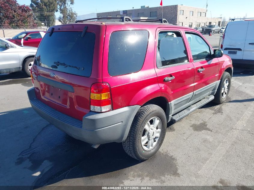 2003 Ford Escape Xlt VIN: 1FMYU93123KB58831 Lot: 43863293