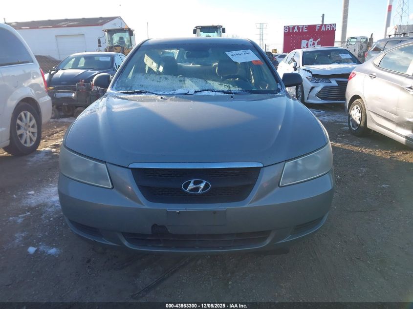 2007 Hyundai Sonata Gls VIN: 5NPET46C47H262381 Lot: 43863300