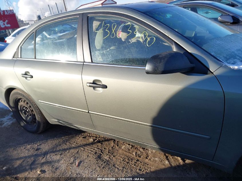 2007 Hyundai Sonata Gls VIN: 5NPET46C47H262381 Lot: 43863300