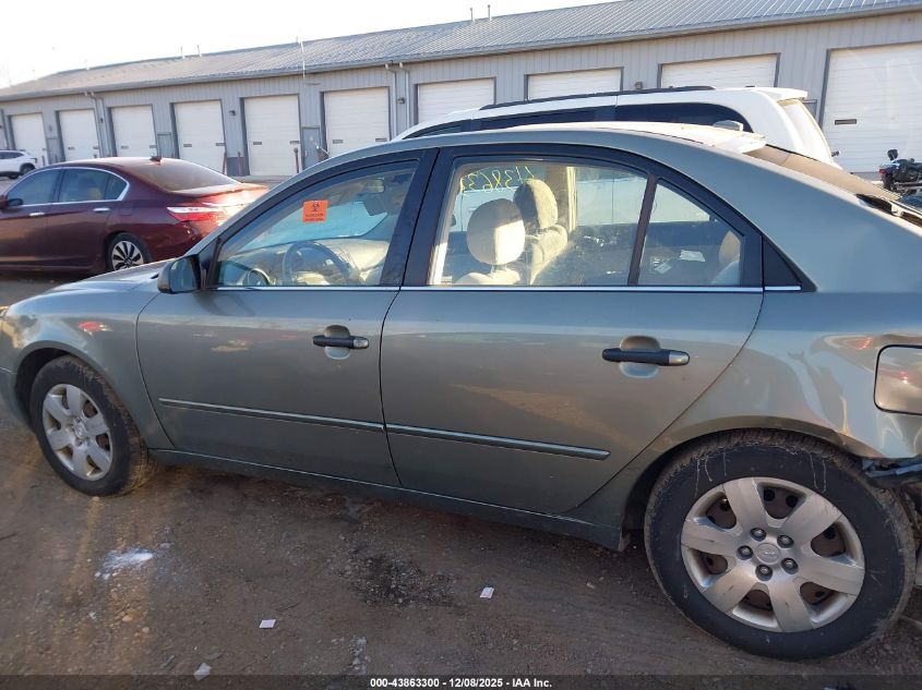 2007 Hyundai Sonata Gls VIN: 5NPET46C47H262381 Lot: 43863300