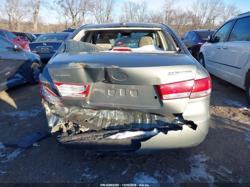 2007 Hyundai Sonata Gls VIN: 5NPET46C47H262381 Lot: 43863300