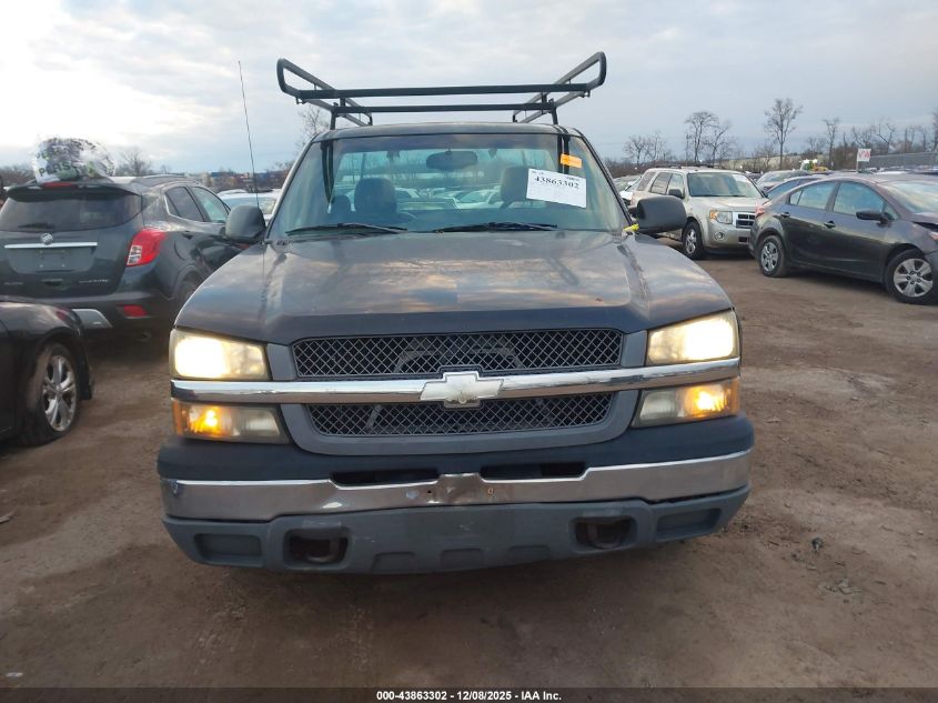 2004 Chevrolet Silverado 1500 Work Truck VIN: 1GCEC14X24Z327110 Lot: 43863302