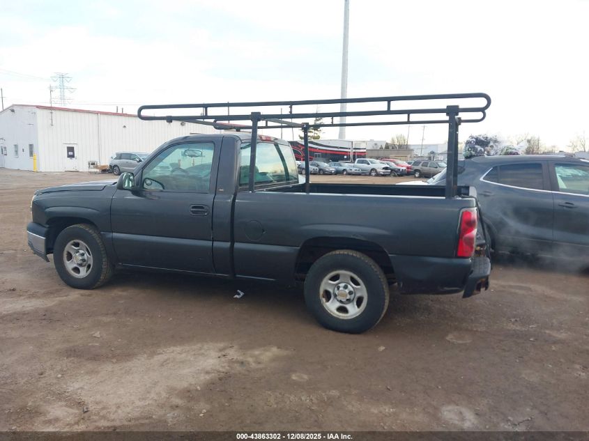 2004 Chevrolet Silverado 1500 Work Truck VIN: 1GCEC14X24Z327110 Lot: 43863302