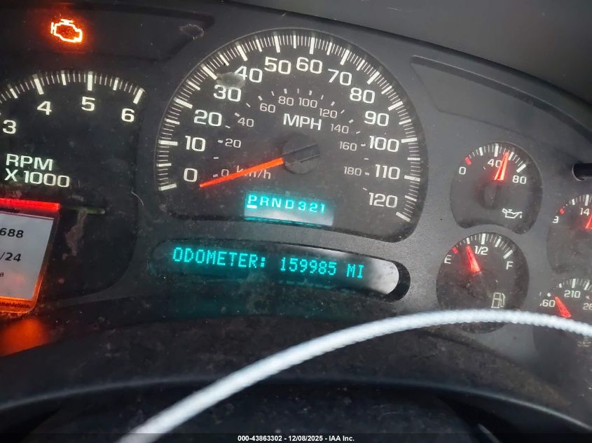 2004 Chevrolet Silverado 1500 Work Truck VIN: 1GCEC14X24Z327110 Lot: 43863302