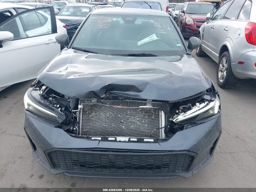 2025 Honda Civic Sport VIN: 2HGFE2F57SH600542 Lot: 43863306