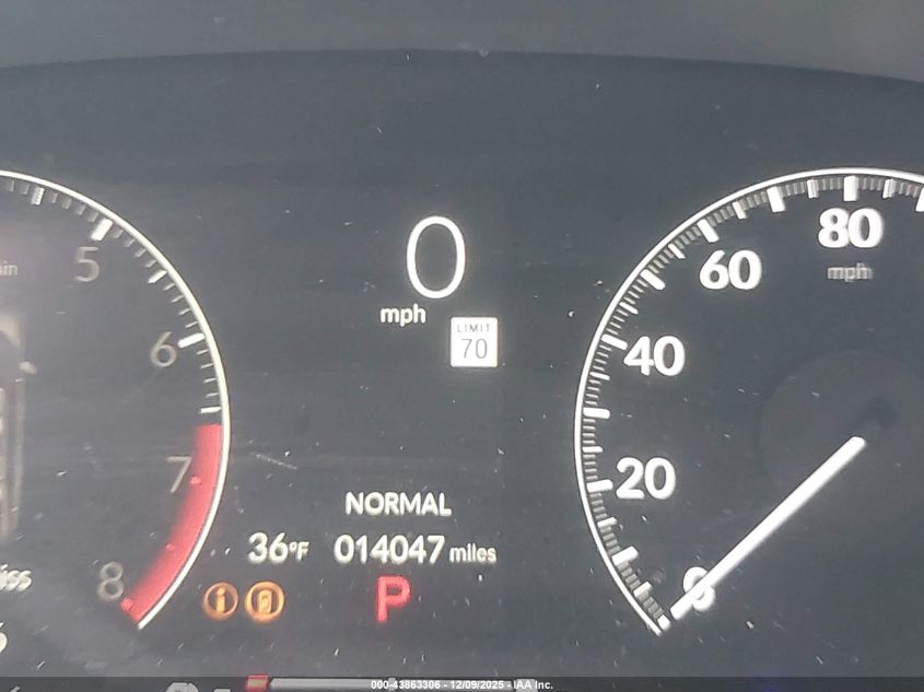 2025 Honda Civic Sport VIN: 2HGFE2F57SH600542 Lot: 43863306