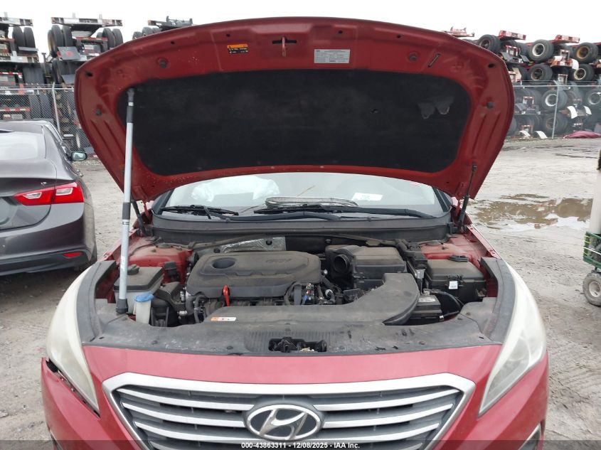 2017 Hyundai Sonata Se VIN: 5NPE24AF6HH466962 Lot: 43863311