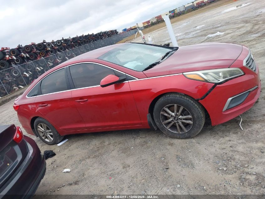 2017 Hyundai Sonata Se VIN: 5NPE24AF6HH466962 Lot: 43863311