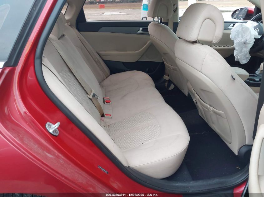 2017 Hyundai Sonata Se VIN: 5NPE24AF6HH466962 Lot: 43863311