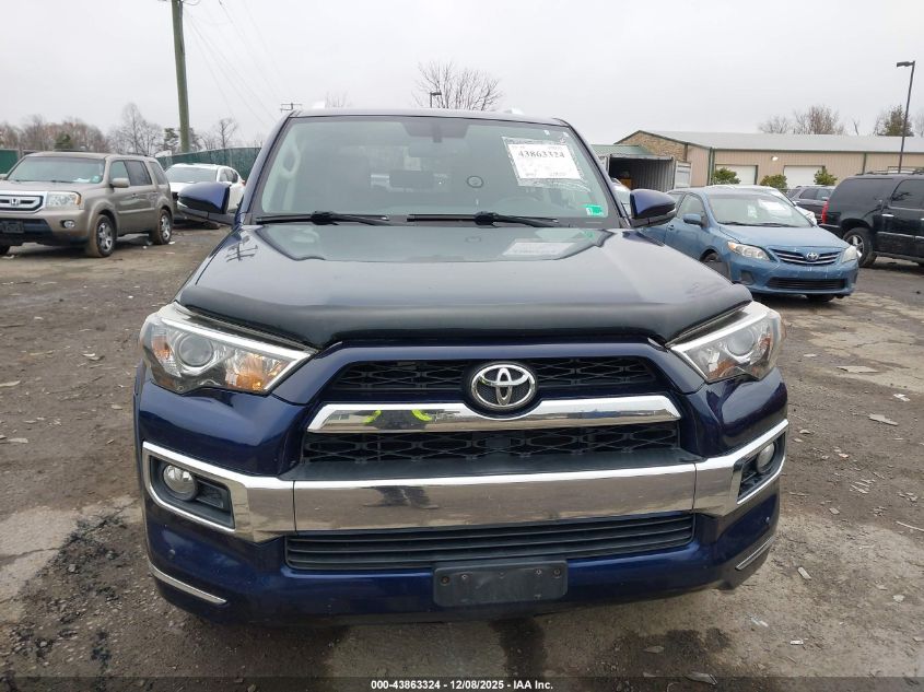 2016 Toyota 4Runner Limited VIN: JTEBU5JR7G5382883 Lot: 43863324