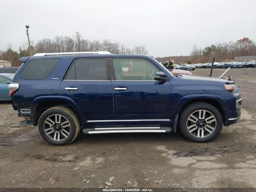2016 Toyota 4Runner Limited VIN: JTEBU5JR7G5382883 Lot: 43863324