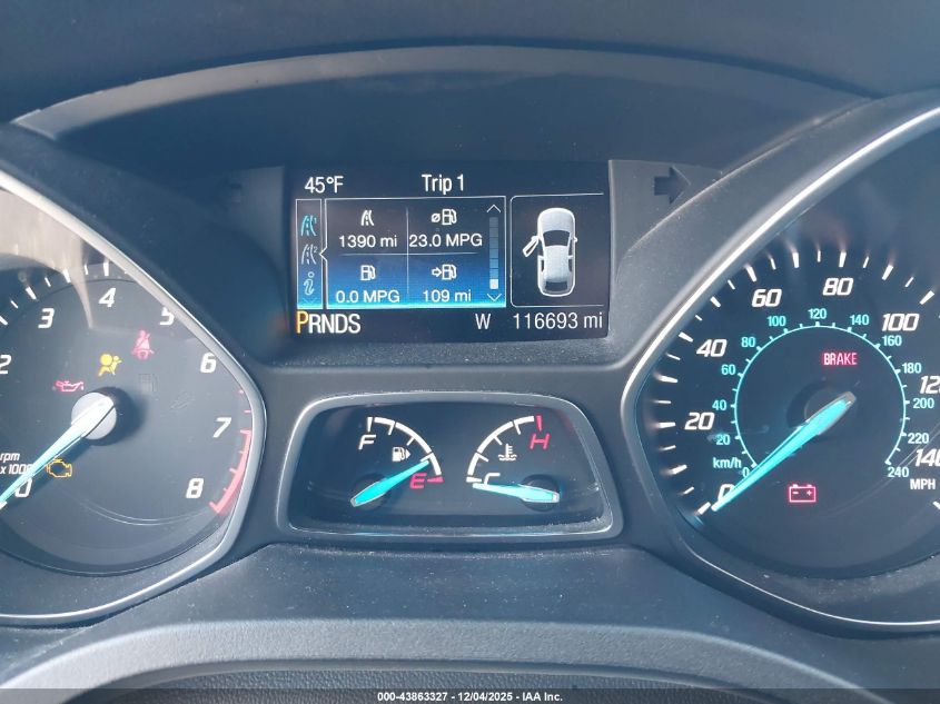 2015 Ford Escape Se VIN: 1FMCU0GXXFUC64070 Lot: 43863327