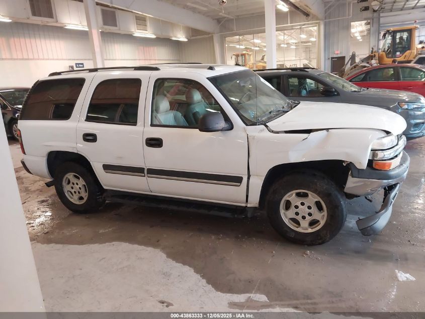 2005 Chevrolet Tahoe Ls VIN: 1GNEC13T05R266363 Lot: 43863333