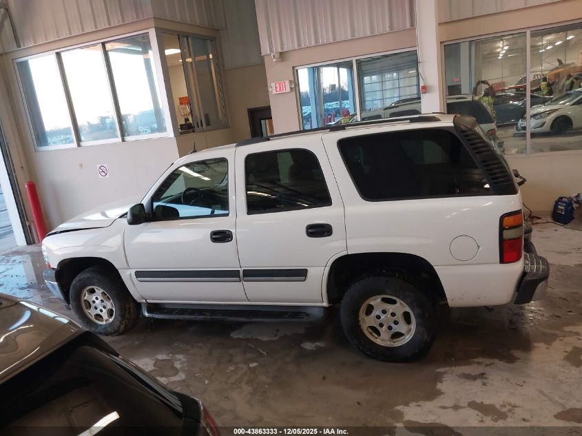 2005 Chevrolet Tahoe Ls VIN: 1GNEC13T05R266363 Lot: 43863333