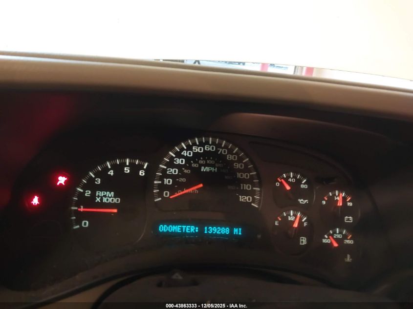 2005 Chevrolet Tahoe Ls VIN: 1GNEC13T05R266363 Lot: 43863333