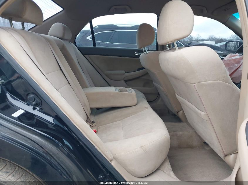 2003 Honda Accord 2.4 Lx VIN: 1HGCM56323A100780 Lot: 43863357