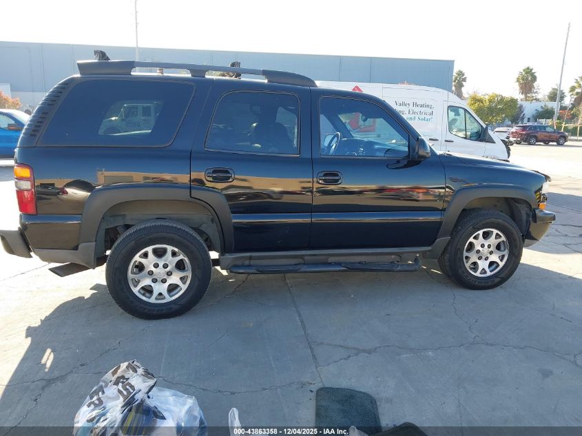 2002 Chevrolet Tahoe Z71 VIN: 1GNEK13T62R246553 Lot: 43863358