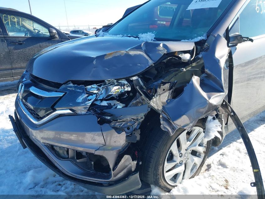 2015 Honda Cr-V Ex VIN: 5J6RM4H51FL098279 Lot: 43863363