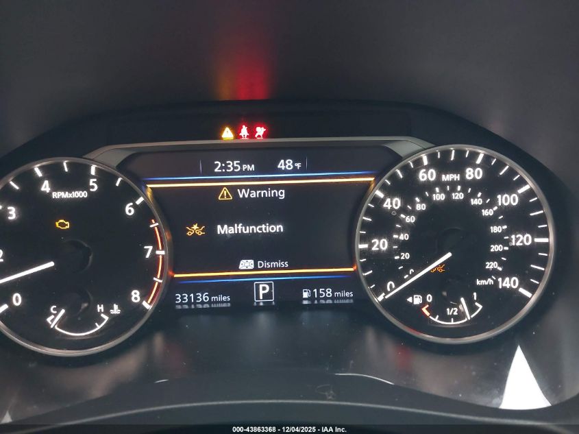 2024 Nissan Altima Sr Fwd VIN: 1N4BL4CV6RN387223 Lot: 43863368