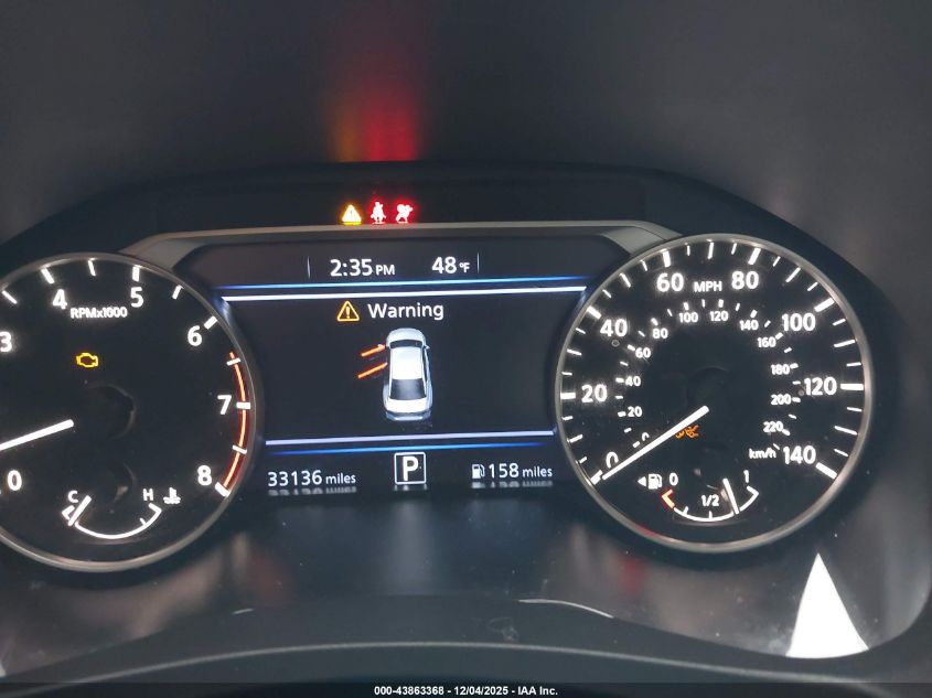 2024 Nissan Altima Sr Fwd VIN: 1N4BL4CV6RN387223 Lot: 43863368