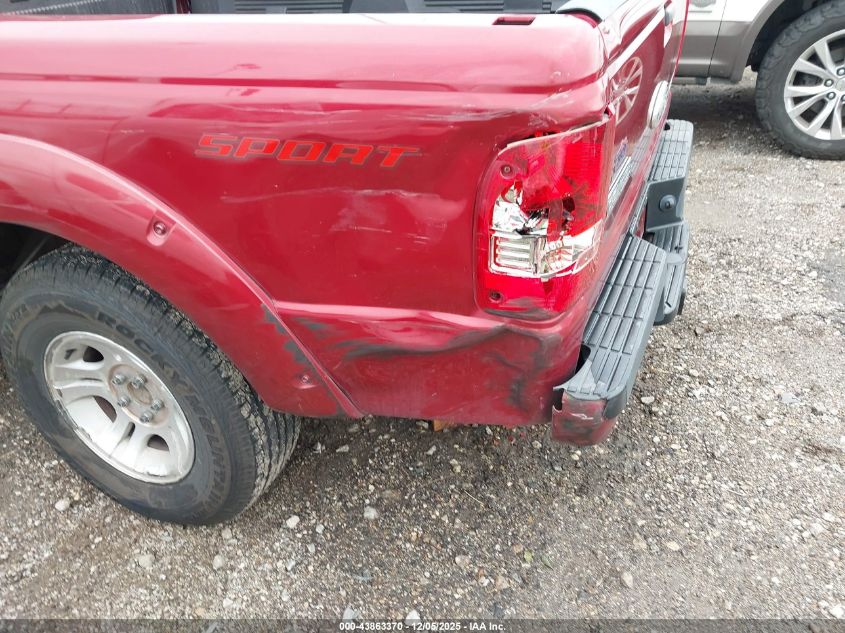 2009 Ford Ranger Sport/Xl/Xlt VIN: 1FTYR10D99PA06658 Lot: 43863370