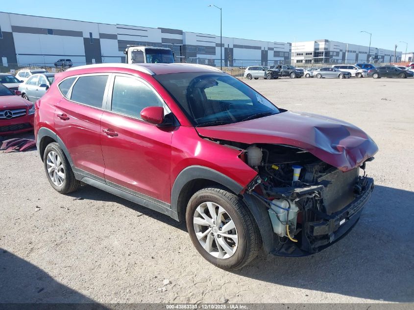 2021 Hyundai Tucson Value VIN: KM8J33A46MU412058 Lot: 43863383
