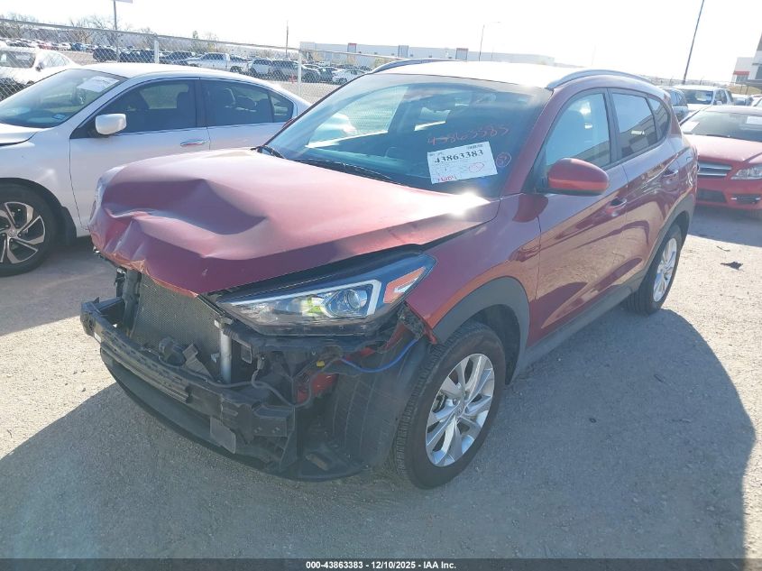 2021 Hyundai Tucson Value VIN: KM8J33A46MU412058 Lot: 43863383