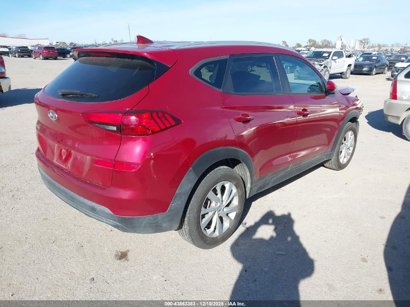 2021 Hyundai Tucson Value VIN: KM8J33A46MU412058 Lot: 43863383