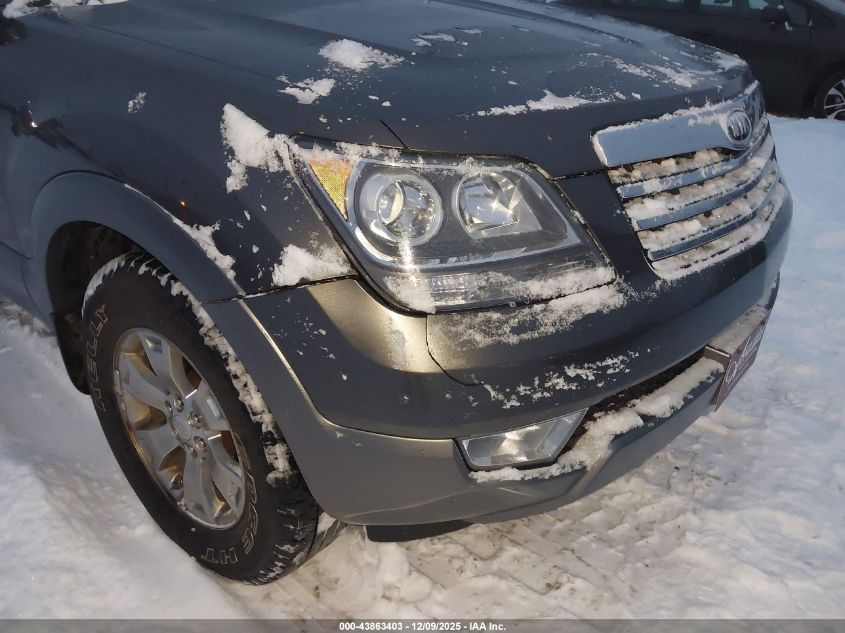 2009 Kia Borrego Ex V6 VIN: KNDJH741295028455 Lot: 43863403