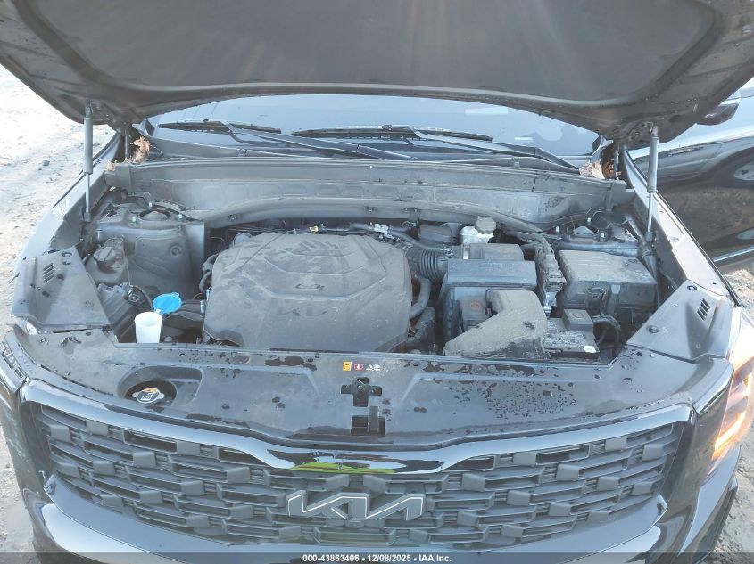 2022 Kia Telluride Sx VIN: 5XYP5DHC4NG261509 Lot: 43863406