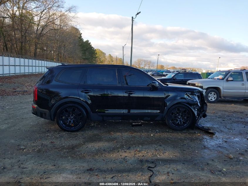 2022 Kia Telluride Sx VIN: 5XYP5DHC4NG261509 Lot: 43863406